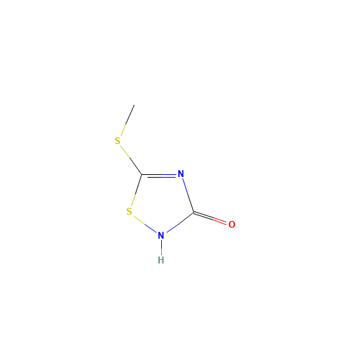 3-HYDROXY-5-METHYLMERCAPTO-1,2,4-THIADIAZOLE (CAS: 56409-41-7) - Related Chemical Product