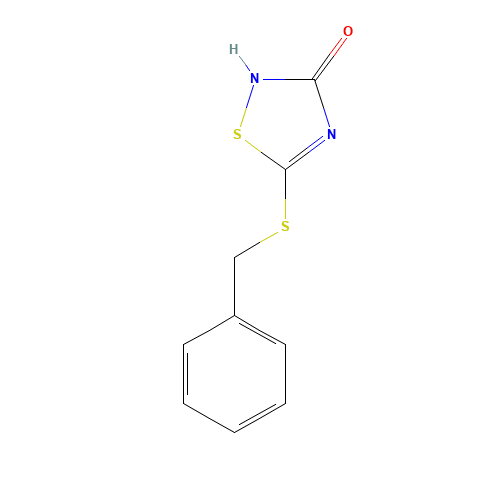 5-BENZYLTHIO-3-HYDROXY-1,2,4-THIADIAZOLE (CAS: 56409-57-5) - Related Chemical Product
