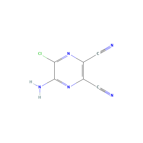 5-AMINO-6-CHLORO-2,3-DICYANOPYRAZINE (CAS: 56413-96-8) - Related Chemical Product