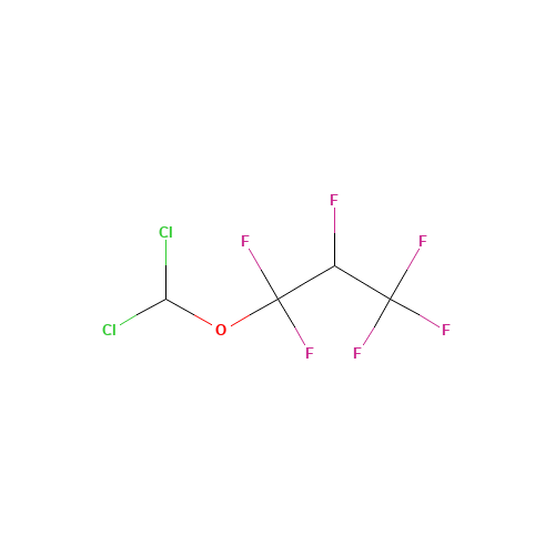 1,1,2,3,3,3-HEXAFLUOROPROPYL DICHLOROMETHYL ETHER (CAS: 56860-82-3) - Related Chemical Product