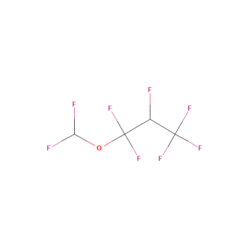 1,1,2,3,3,3-HEXAFLUOROPROPYL DIFLUOROMETHYL ETHER (CAS: 56860-85-6) - Related Chemical Product