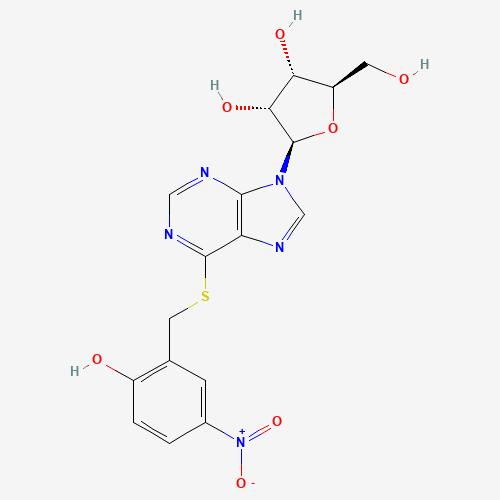 S-(2-HYDROXY-5-NITROBENZYL)-6-THIOINOSINE (CAS: 56964-73-9) - Related Chemical Product