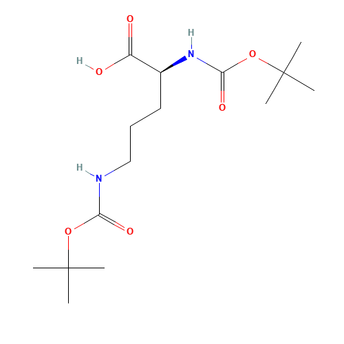 BOC-ORN(BOC)-OH (CAS: 57133-29-6) - Related Chemical Product