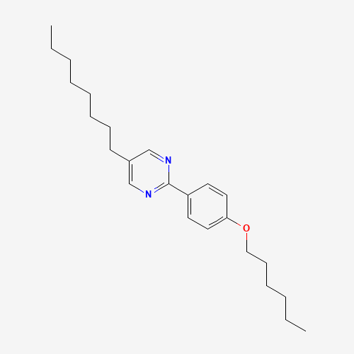 2-[4-N-(HEXYLOXY)PHENYL]-5-N-OCTYLPYRIMIDINE (CAS: 57202-48-9) - Related Chemical Product