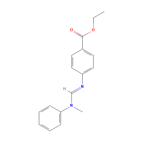 Ethyl 4-[[(methylphenylamino)methylene]amino]benzoate (CAS: 57834-33-0) - Related Chemical Product