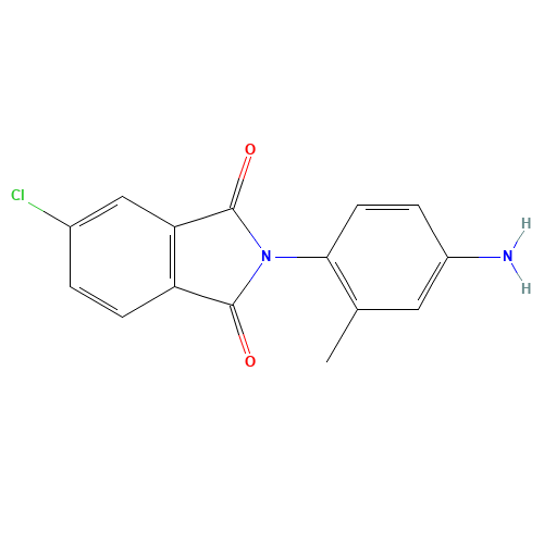 N-(4-AMINO-2-METHYLPHENYL)-4-CHLOROPHTHALIMIDE (CAS: 58230-69-6) - Related Chemical Product