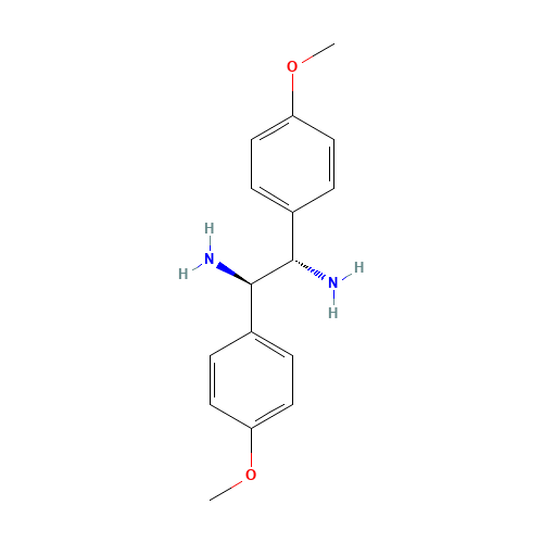 MESO-1,2-BIS(4-METHOXYPHENYL)ETHYLENEDIAMINE (CAS: 58520-45-9) - Related Chemical Product