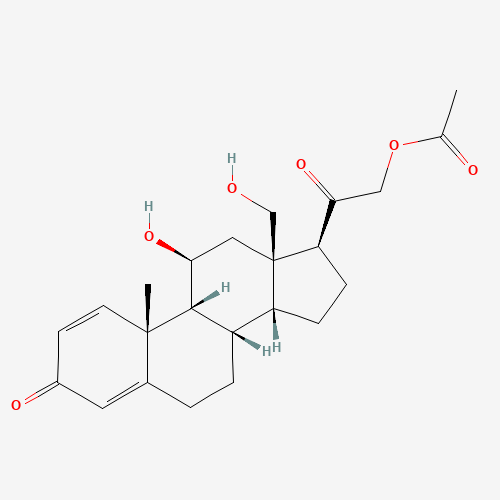 1,4-PREGNADIEN-11-BETA,18,21-DIOL-3,20-DIONE-21 ACETATE (CAS: 58761-40-3) - Related Chemical Product