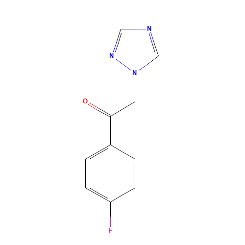 1-(4-FLUOROPHENYL)-2-(1H-1,2,4-TRIAZOLE-1-YL)ETHANONE (CAS: 58905-21-8) - Related Chemical Product