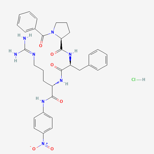 N-BENZOYL-PRO-PHE-ARG P-NITROANILIDE HYDROCHLORIDE (CAS: 59188-28-2) - Related Chemical Product