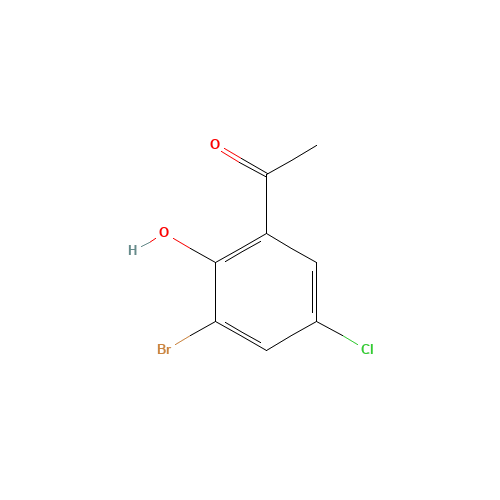 3'-BROMO-5'-CHLORO-2'-HYDROXYACETOPHENONE (CAS: 59443-15-1) - Related Chemical Product