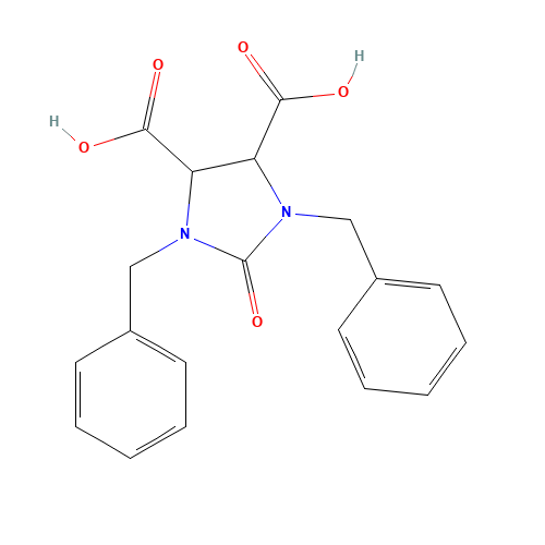 1,3-Bisbenzyl-2-oxoimidazolidine-4,5-dicarboxylic acid (CAS: 59564-78-2) - Related Chemical Product