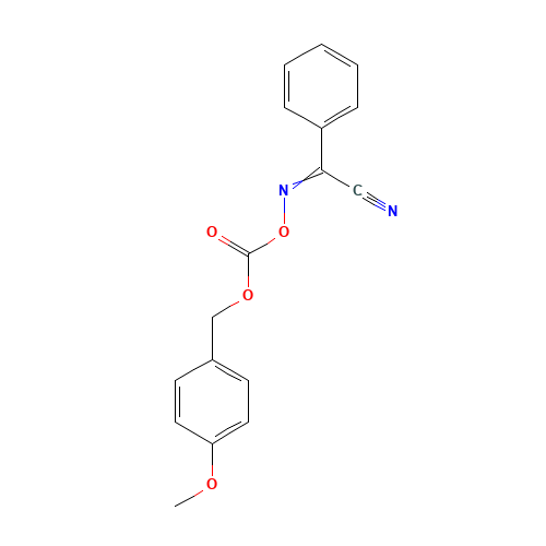 2-(4-METHOXYBENZYLOXYCARBONYLOXYIMINO)-2-PHENYLACETONITRILE (CAS: 59577-32-1) - Related Chemical Product