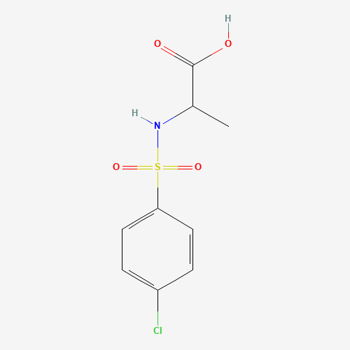 2-([(4-CHLOROPHENYL)SULFONYL]AMINO)PROPANOIC ACID (CAS: 59724-70-8) - Related Chemical Product
