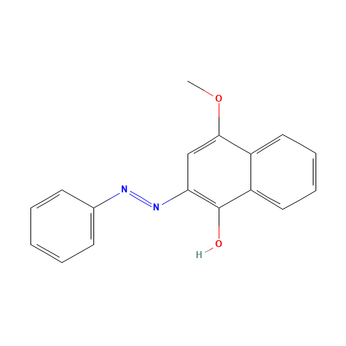 4-METHOXY-2-PHENYLAZO-1-NAPHTHOL (CAS: 59900-33-3) - Related Chemical Product