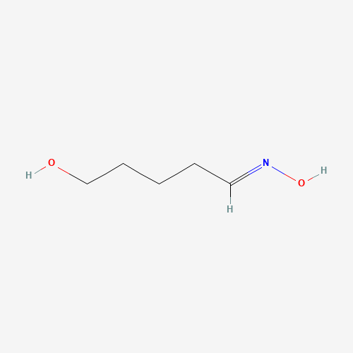 5-HYDROXYPENTANAL OXIME (CAS: 60222-90-4) - Chemical Structure and Molecular Formula 
