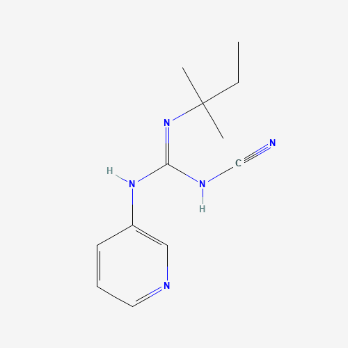 N-CYANO-N'-(1,1-DIMETHYLPROPYL)-N''-3-PYRIDYLGUANIDINE (CAS: 60559-98-0) - Related Chemical Product