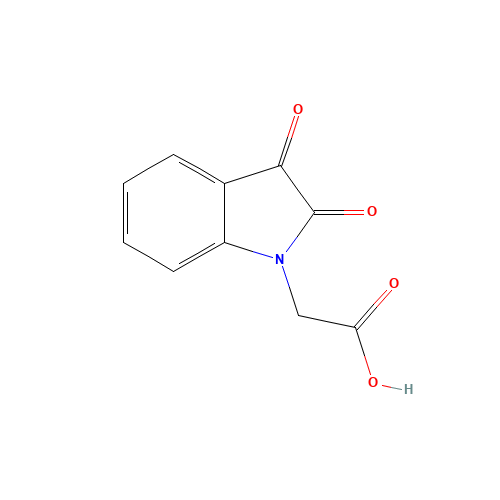 (2,3-DIOXO-2,3-DIHYDRO-INDOL-1-YL)-ACETIC ACID (CAS: 60705-96-6) - Related Chemical Product