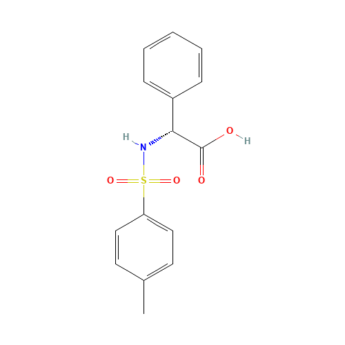 2-([(4-METHYLPHENYL)SULFONYL]AMINO)-2-PHENYLACETIC ACID (CAS: 60712-47-2) - Related Chemical Product