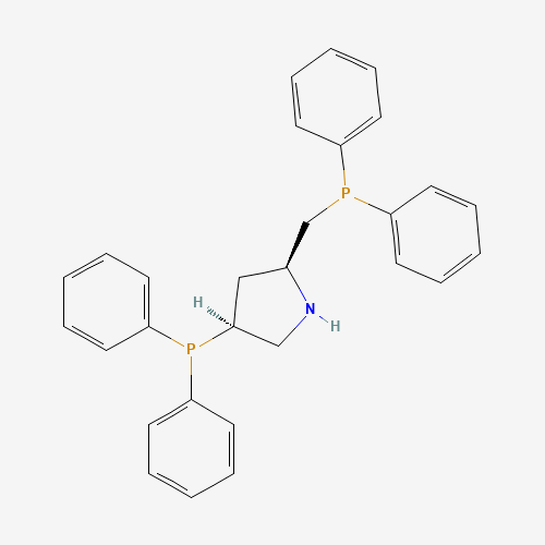 (2S,4S)-4-Diphenylphosphino 2-diphenylphosphinomethyl pyrrolidine (CAS: 61478-29-3) - Related Chemical Product