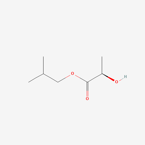 (+)-Isobutyl D-lactate (CAS: 61597-96-4) - Chemical Structure and Molecular Formula 