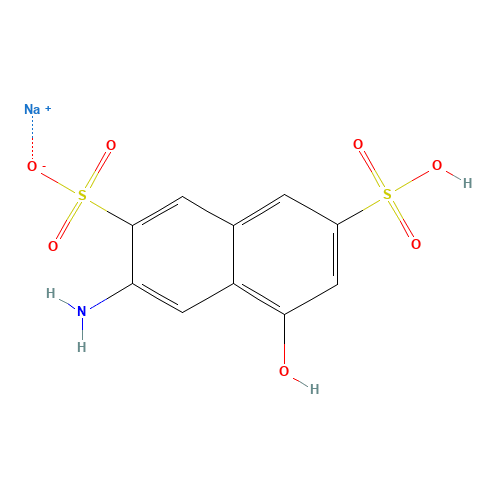 3-AMINO-5-HYDROXY-2,7-NAPHTHALENEDISULFONIC ACID MONOSODIUM SALT (CAS: 61702-42-9) - Related Chemical Product