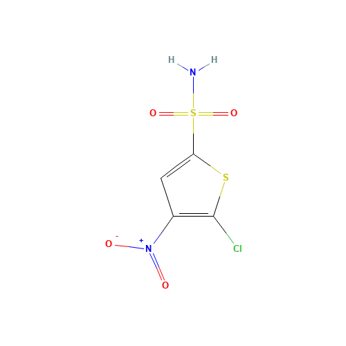 2-CHLORO-3-NITROTHIOPHENE-5-SULFONAMIDE (CAS: 61714-46-3) - Related Chemical Product