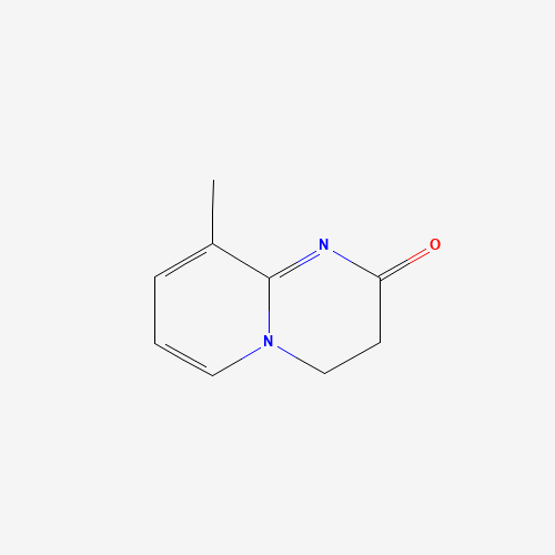 9-METHYL-3,4-DIHYDRO-2H-PYRIDO[1,2-A]PYRIMIDIN-2-ONE (CAS: 61751-44-8) - Chemical Structure and Molecular Formula 