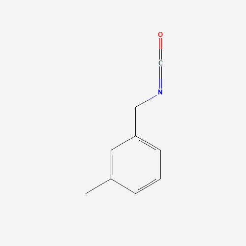 3-METHYLBENZYL ISOCYANATE (CAS: 61924-25-2) - Chemical Structure and Molecular Formula 