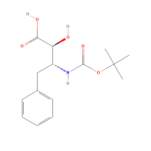 N-BOC-(2S,3R)-2-HYDROXY-3-AMINO-4-PHENYLBUTANOIC ACID (CAS: 62023-65-8) - Related Chemical Product