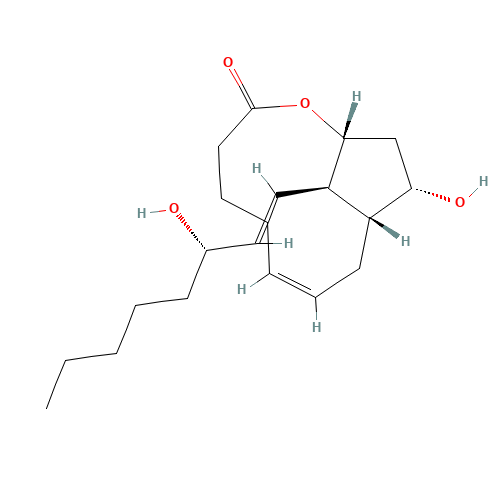 9ALPHA,11ALPHA,15S-TRIHYDROXY-PROSTA-5Z,13E-DIEN-1-OIC ACID,1,11-LACTONE (CAS: 62410-84-8) - Related Chemical Product