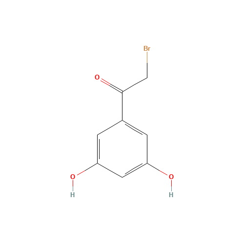 2-BROMO-1-(3,5-DIHYDROXYPHENYL)ETHANONE (CAS: 62932-92-7) - Related Chemical Product