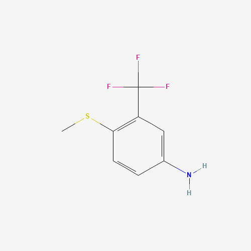 4-METHYLTHIO-3-(TRIFLUOROMETHYL)ANILINE (CAS: 63094-56-4) - Related Chemical Product