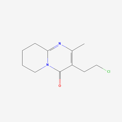 3-(2-Chloroethyl)-6,7,8,9-tetrahydro-2-methyl-4H-pyrido[1,2-a]pyrimidin-4-one (CAS: 63234-80-0) - Related Chemical Product