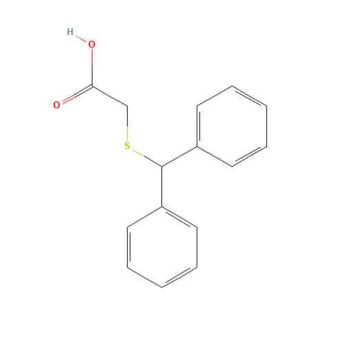 2-[(Diphenylmethyl)thio]acetic acid (CAS: 63547-22-8) - Related Chemical Product