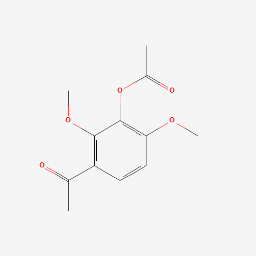 3'-ACETOXY-2',4'-DIMETHOXYACETOPHENONE (CAS: 63604-86-4) - Related Chemical Product
