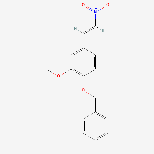 4-BENZYLOXY-3-METHOXY-OMEGA-NITROSTYRENE (CAS: 63909-38-6) - Related Chemical Product
