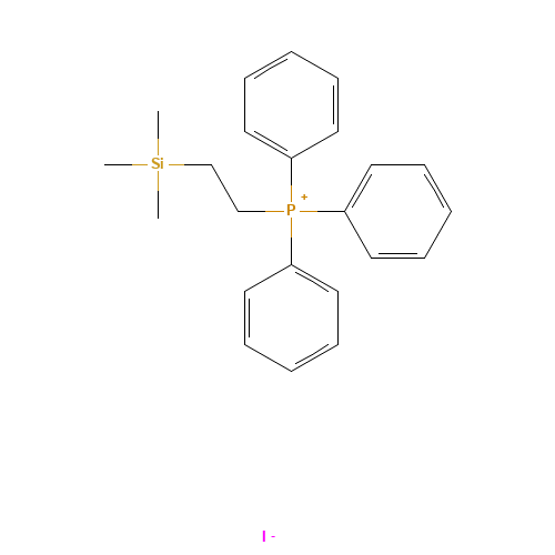 (2-TRIMETHYLSILYLETHYL)TRIPHENYLPHOSPHONIUM IODIDE (CAS: 63922-84-9) - Related Chemical Product