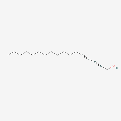 2,4-HEPTADECADIYN-1-OL (CAS: 64034-03-3) - Chemical Structure and Molecular Formula 