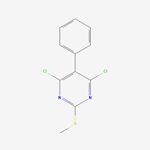 4,6-DICHLORO-2-METHYLTHIO-5-PHENYLPYRIMIDINE (CAS: 64415-11-8) - Related Chemical Product