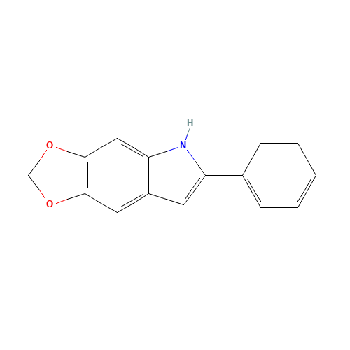 5,6-METHYLENEDIOXY-2-PHENYLINDOLE (CAS: 64943-90-4) - Related Chemical Product