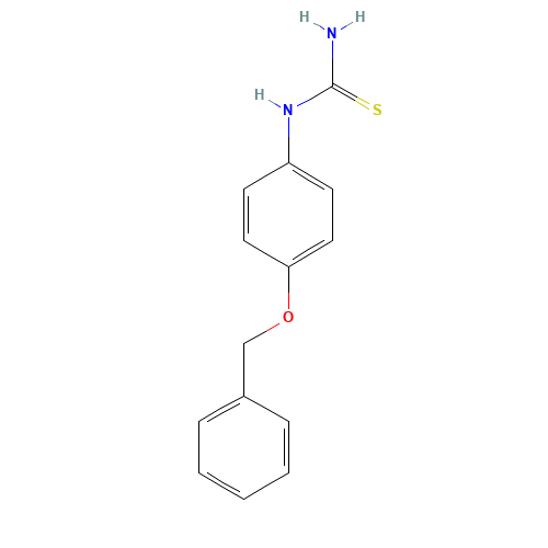 1-(4-BENZYLOXYPHENYL)-2-THIOUREA (CAS: 65069-53-6) - Related Chemical Product