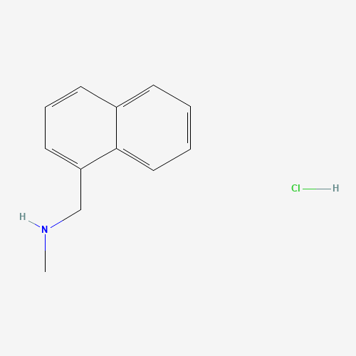 N-Methyl-1-naphthalenemethylamine hydrochloride (CAS: 65473-13-4) - Chemical Structure and Molecular Formula 