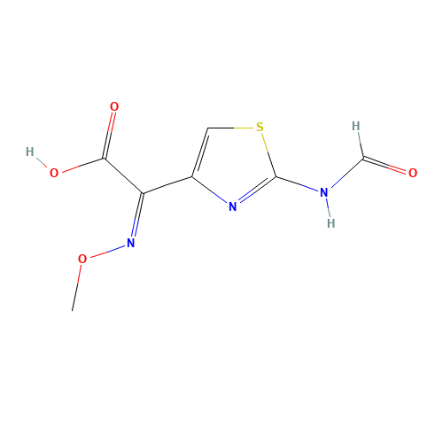 2-(2-Formamidothiazole-4-yl)-2-methoxyimino acetic acid (CAS: 65872-43-7) - Related Chemical Product