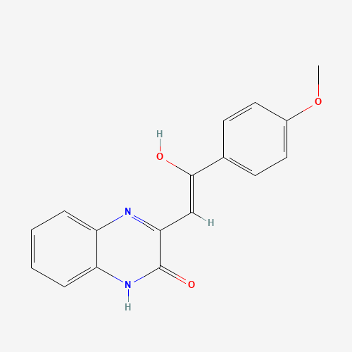 (Z)-3,4-DIHYDRO-3-(2-(4-METHOXYPHENYL)-2-OXOETHYLIDENE)QUINOXALIN-2(1H)-ONE (CAS: 66394-50-1) - Related Chemical Product