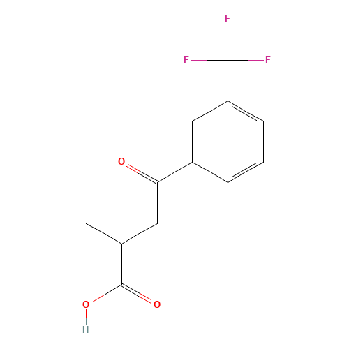 2-METHYL-4-OXO-4-(3'-TRIFLUOROMETHYLPHENYL)BUTYRIC ACID (CAS: 66549-17-5) - Related Chemical Product