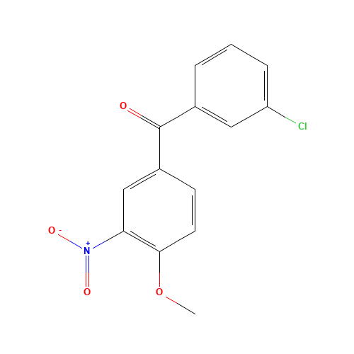 3-CHLORO-4'-METHOXY-3'-NITROBENZOPHENONE (CAS: 66938-41-8) - Related Chemical Product