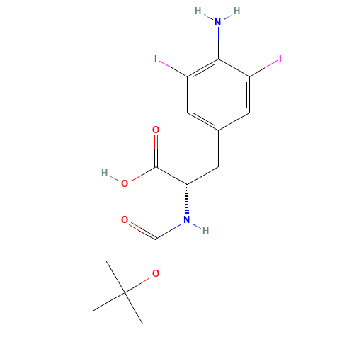 BOC-PHE(3,5-DII,4-NH2)-OH (CAS: 67230-47-1) - Related Chemical Product