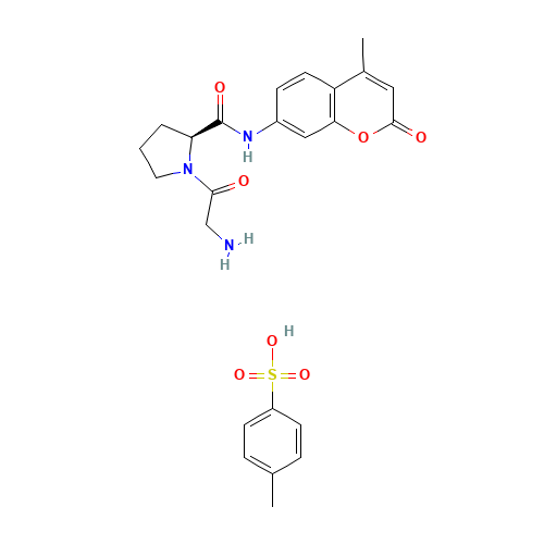 GLY-PRO-MCA TOSYLATE (CAS: 67341-42-8) - Related Chemical Product