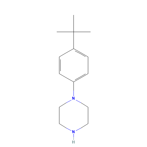 1-(4-TERT-BUTYLPHENYL)PIPERAZINE (CAS: 68104-61-0) - Related Chemical Product